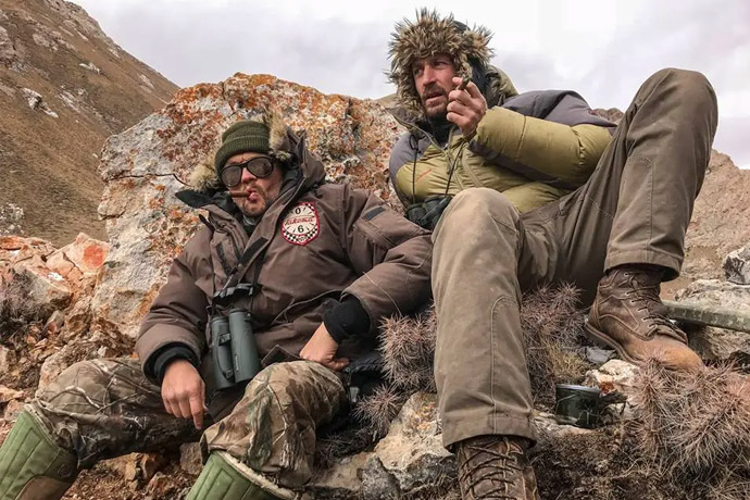 Sylvain Tesson and Vincent Munier