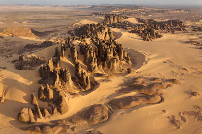 Tassili Du Hoggar, Algeria by George Steinmetz